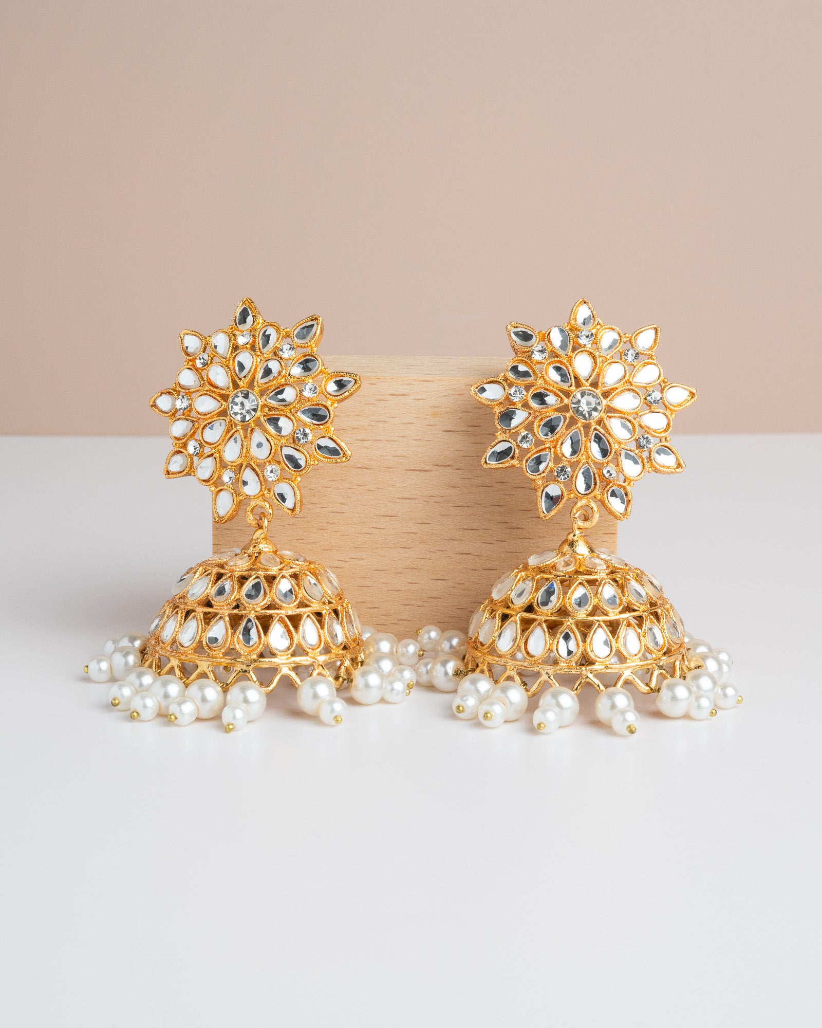 Golden Jhumkay